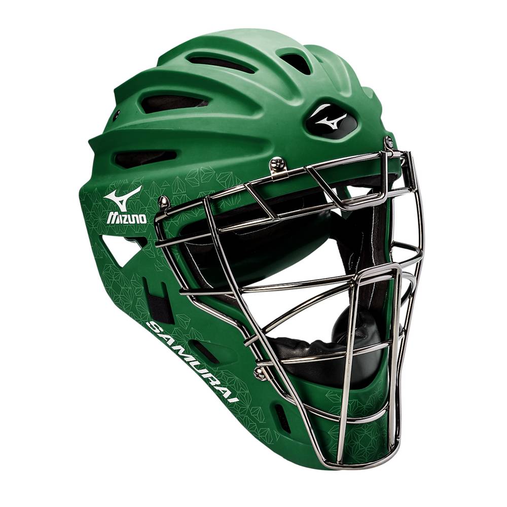 Capacete Mizuno Softball Samurai Fastpitch - G4 - Mulher - Verdes - UPSKC3678